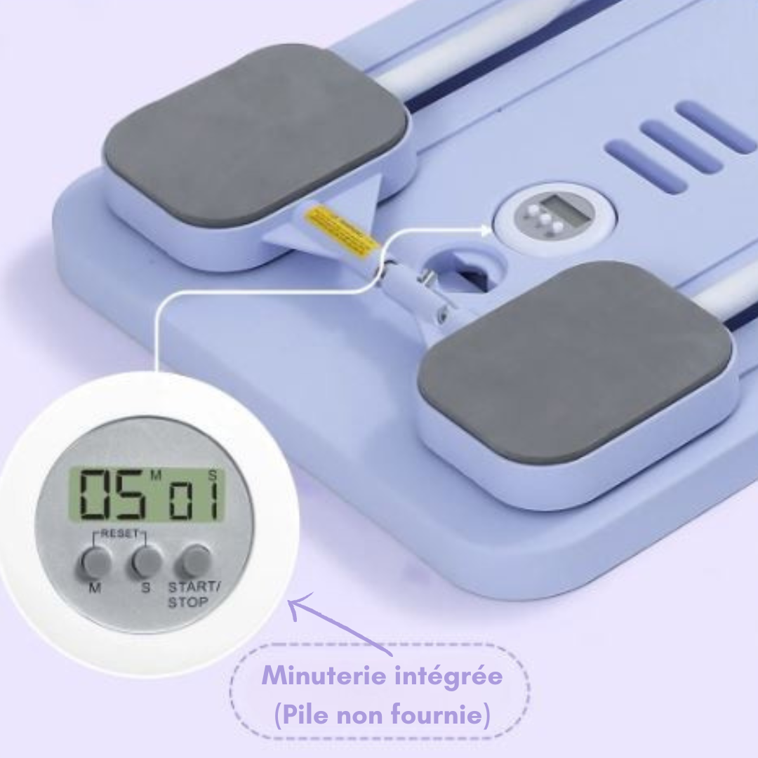 Planche de fitness premium - entretien de tout le corps