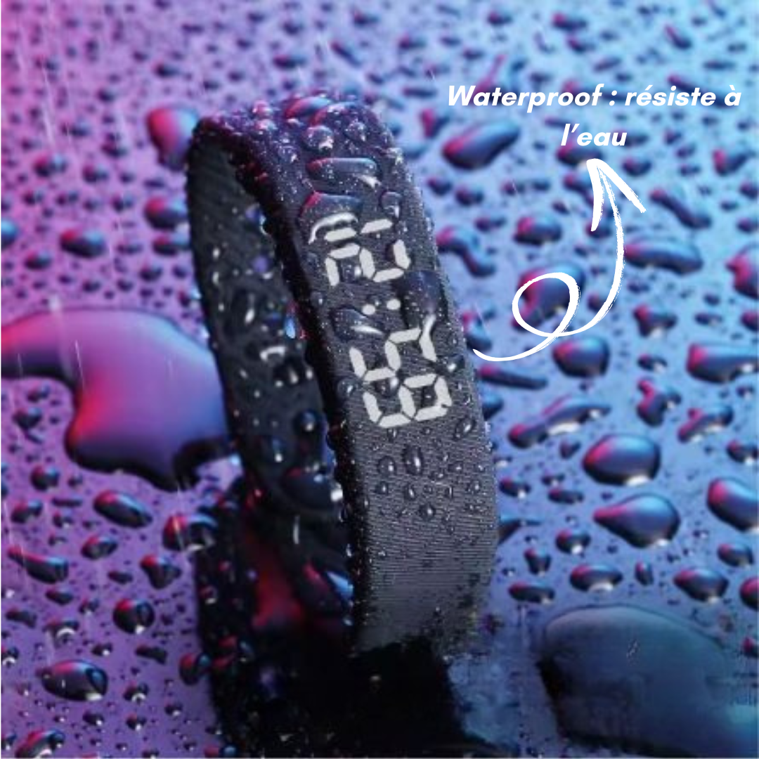 Réveil en douceur - montre connectée